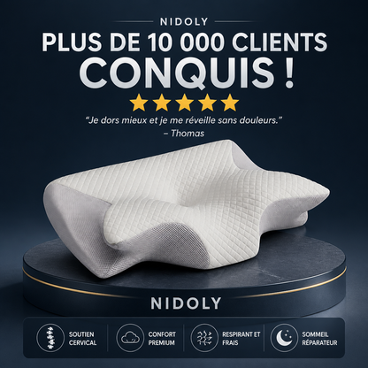 Oreiller orthopédique NIDOLY 2.0