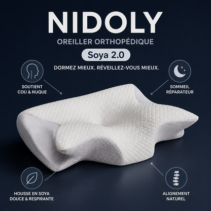 Oreiller orthopédique NIDOLY 2.0