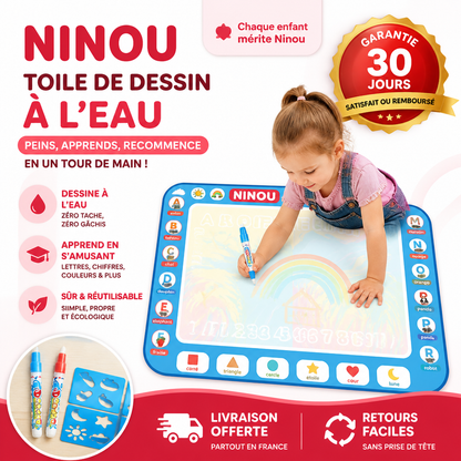 Magic Water Canvas — toile de dessin à l'eau